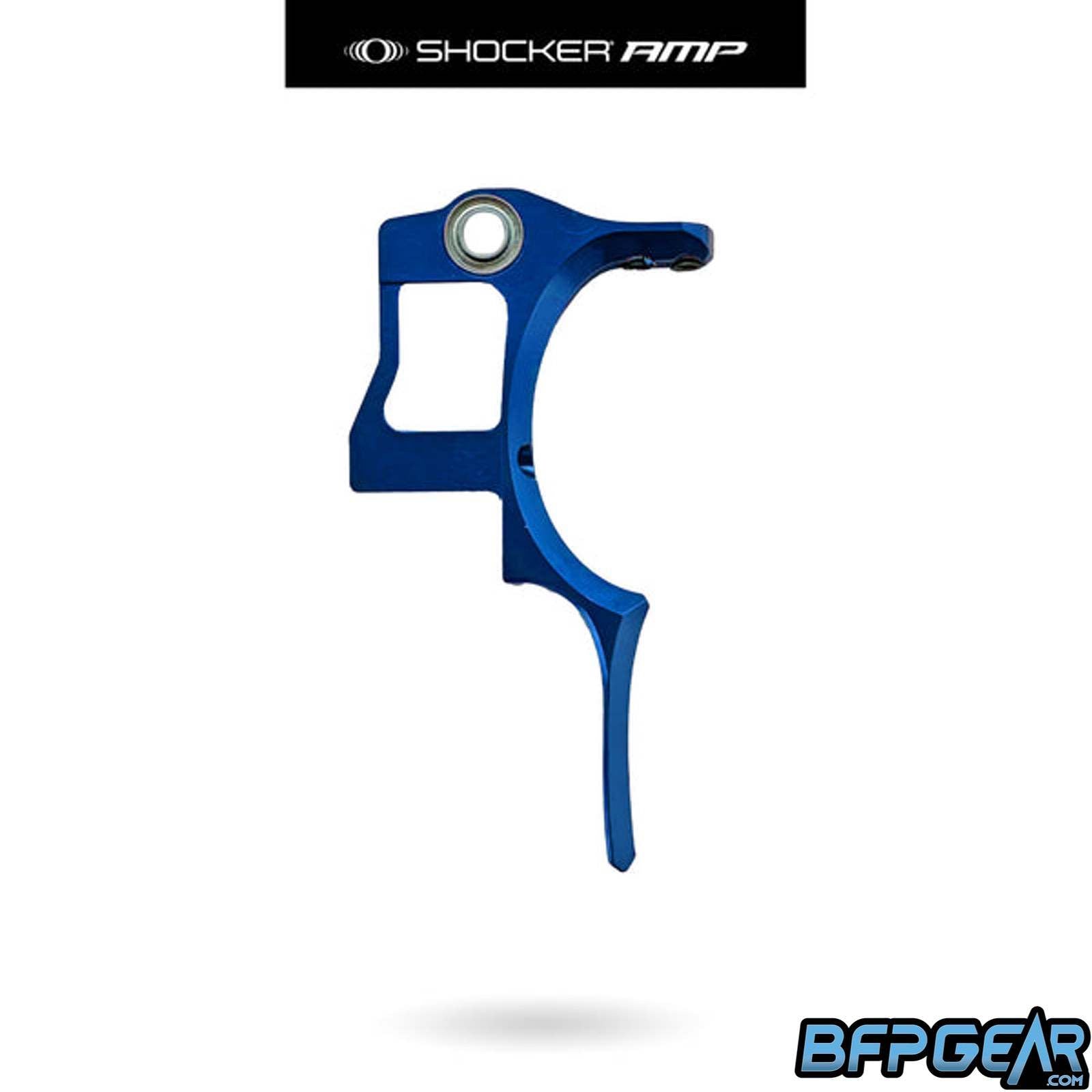 The Infamous Lightning Deuce trigger for the Shocker AMP in blue.