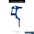 The Infamous Lightning Deuce trigger for the Shocker AMP in blue.