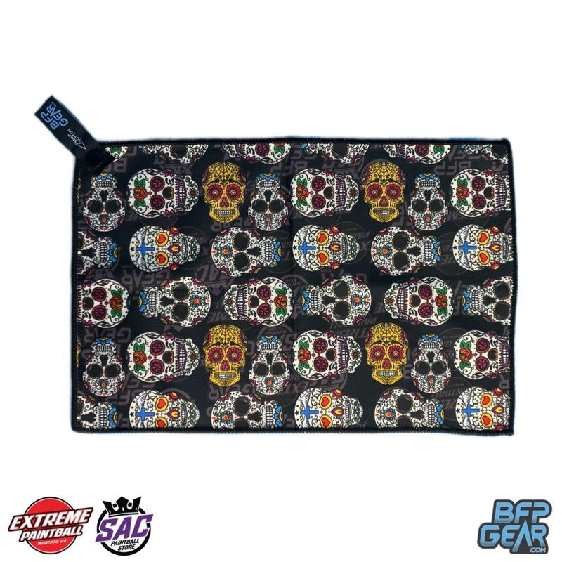BFP Personal Microfiber Paintball and Airsoft Lens Cloth - Sugar-Skull