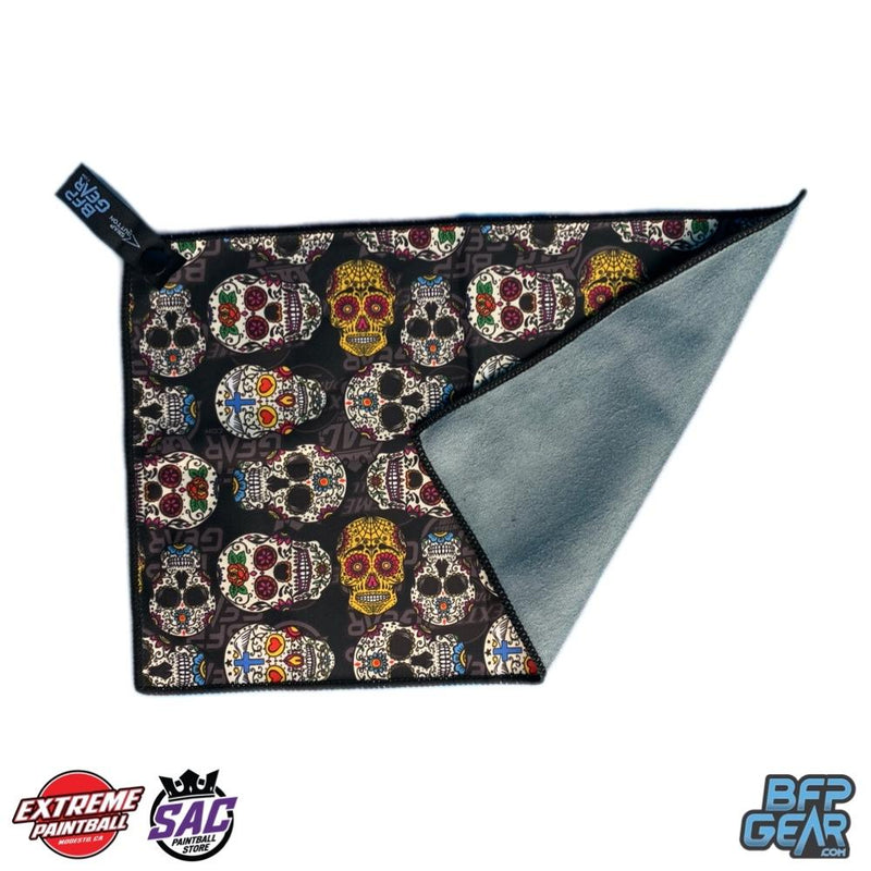 BFP Personal Microfiber Paintball and Airsoft Lens Cloth - Sugar-Skull