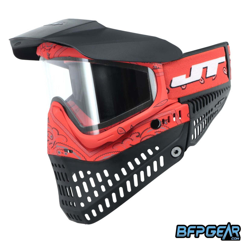 JT ProFlex Paintball Mask - Bandana Series w/ Clear Lens Only