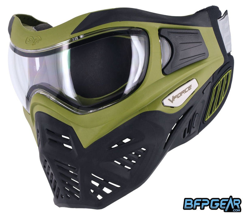 VForce Grill 2.0 Paintball Mask - Crocodile Olive/Black