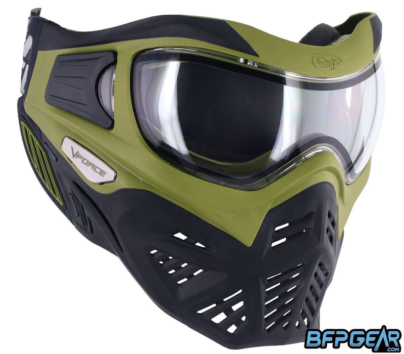 VForce Grill 2.0 Paintball Mask - Crocodile Olive/Black