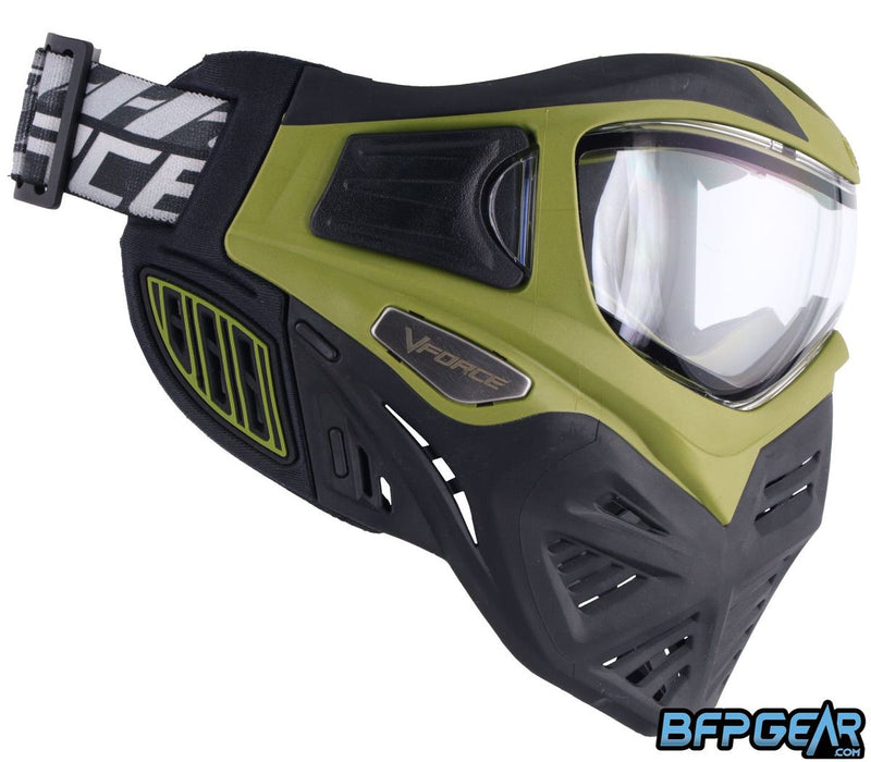 VForce Grill 2.0 Paintball Mask - Crocodile Olive/Black
