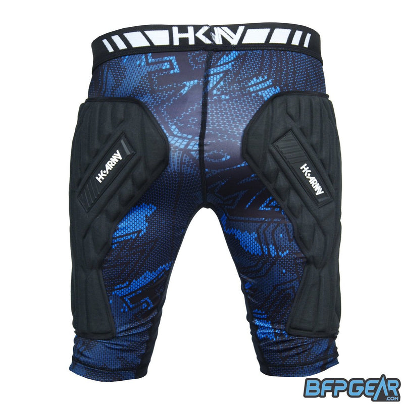 HK Army Crash Slider Shorts - Black/Blue