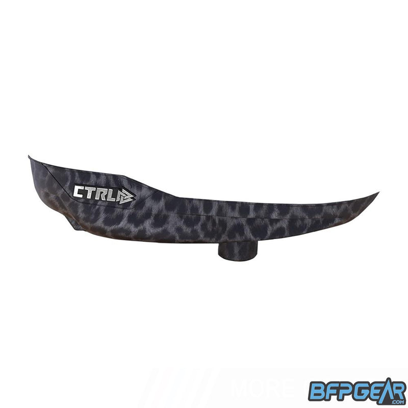 CTRL Loader bottom shell in black leopard pattern.