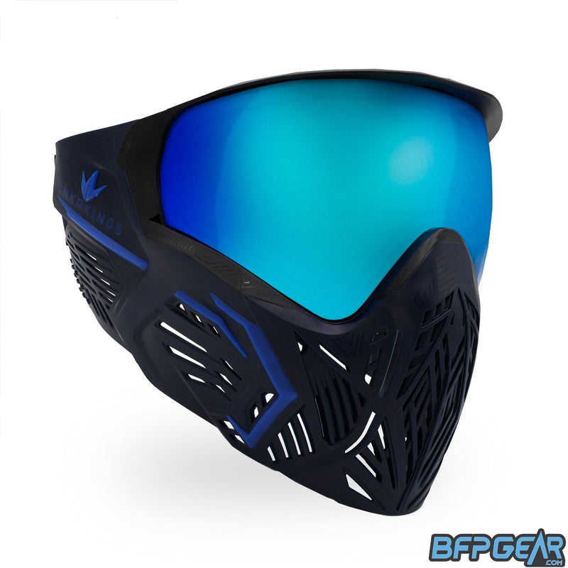 Bunkerkings CMD Paintball Mask - Midnight Azure