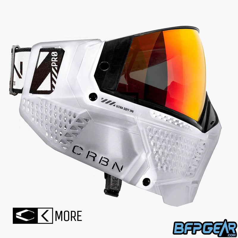 CRBN Zero Pro Paintball Mask - Clear