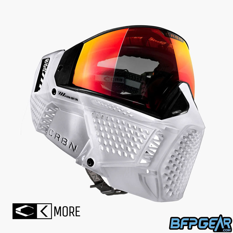 CRBN Zero Pro Paintball Mask - Clear