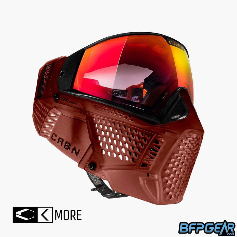 CRBN Zero Pro Paintball Mask - Blood