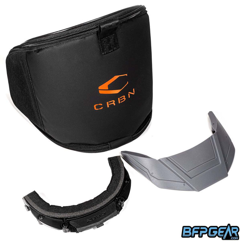 CRBN Zero SLD Paintball Mask - Coal