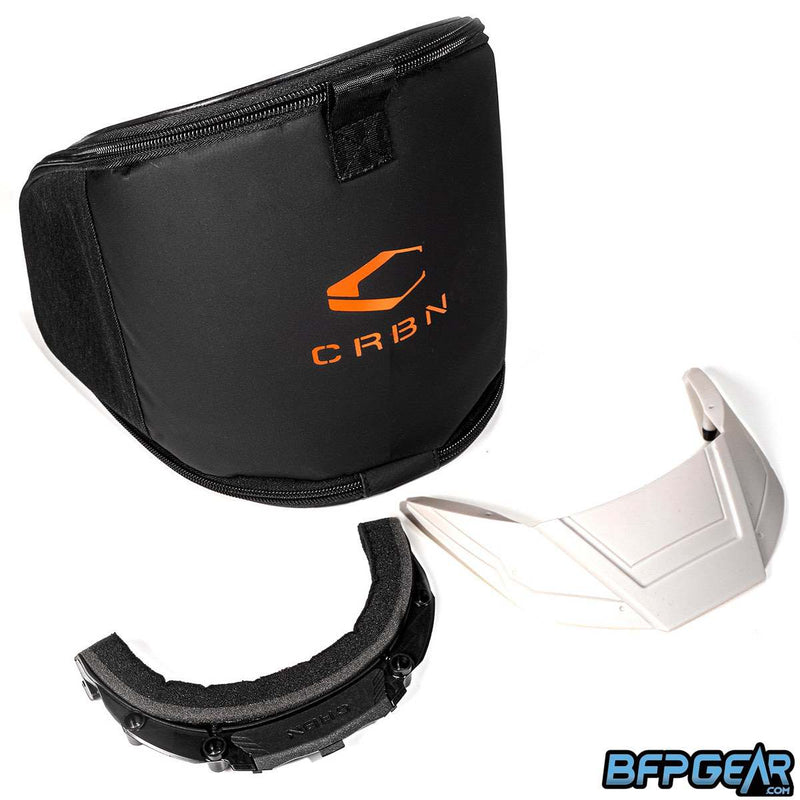 CRBN Zero SLD Paintball Mask - LT Grey