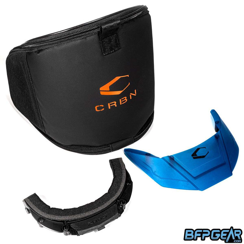 CRBN Zero Pro Paintball Mask - Navy