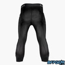 The CRBN CC Protective bottoms. 3/4th length with protection and flexible zones for freedom of movement.