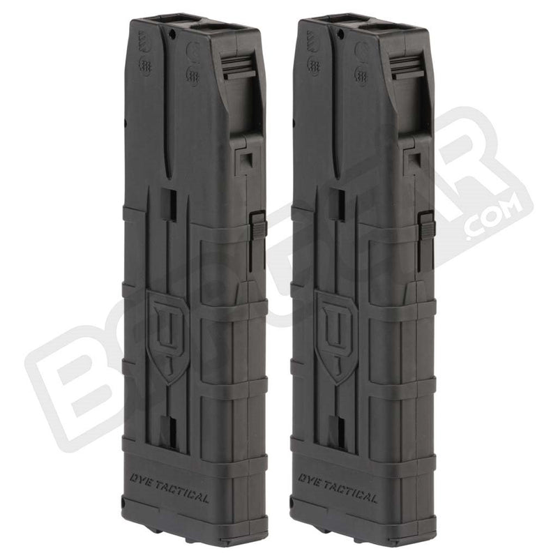 Dye DAM 20rd Magazine 2 Pack - Black