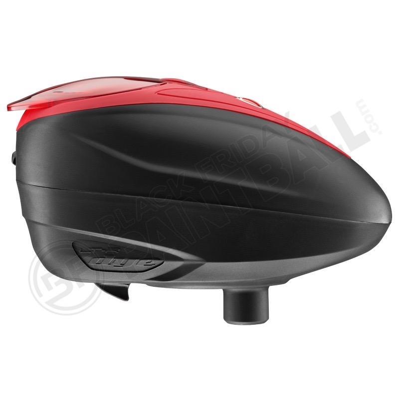 Dye Paintball LTR Rotor Paintball Loader - Black/Red