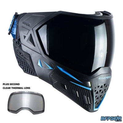 Empire EVS Paintball Mask - Black/Navy Blue