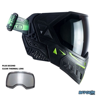 Empire EVS Paintball Mask - Black/Lime Green