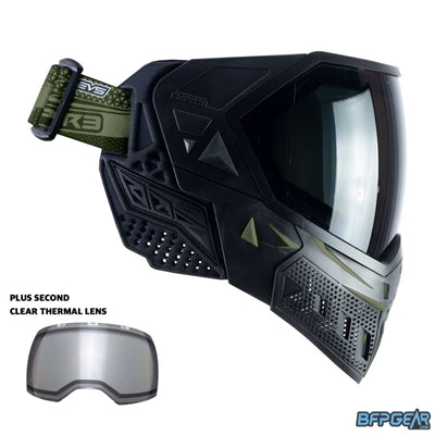 Empire EVS Paintball Mask - Black/Olive