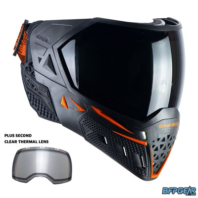 Empire EVS Paintball Mask - Black/Orange