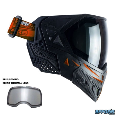 Empire EVS Paintball Mask - Black/Orange