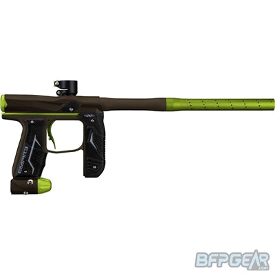 Empire Axe 2.0 Paintball Gun - Dust Brown / Lime