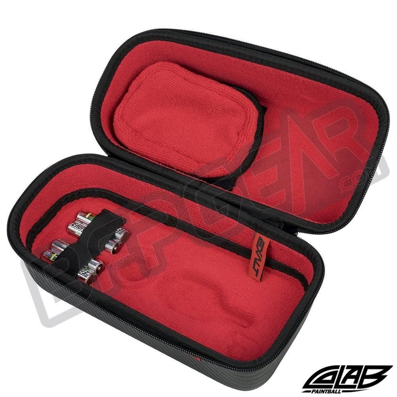 Exalt Paintball Carbon Series Loader Case - Black / Red (Co-Lab)