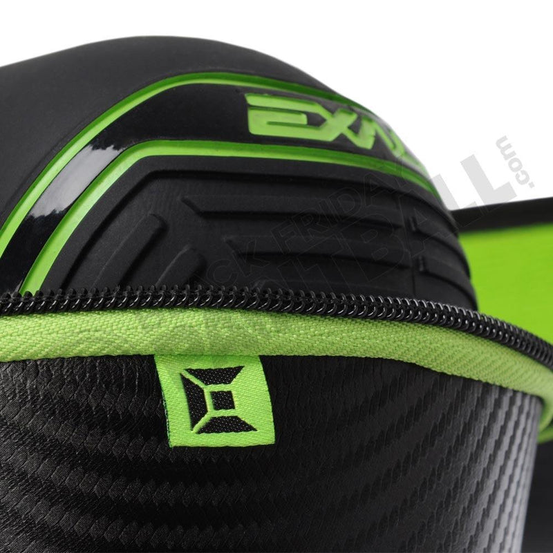 Exalt Paintball Carbon Series Tank Case - Black / Lime