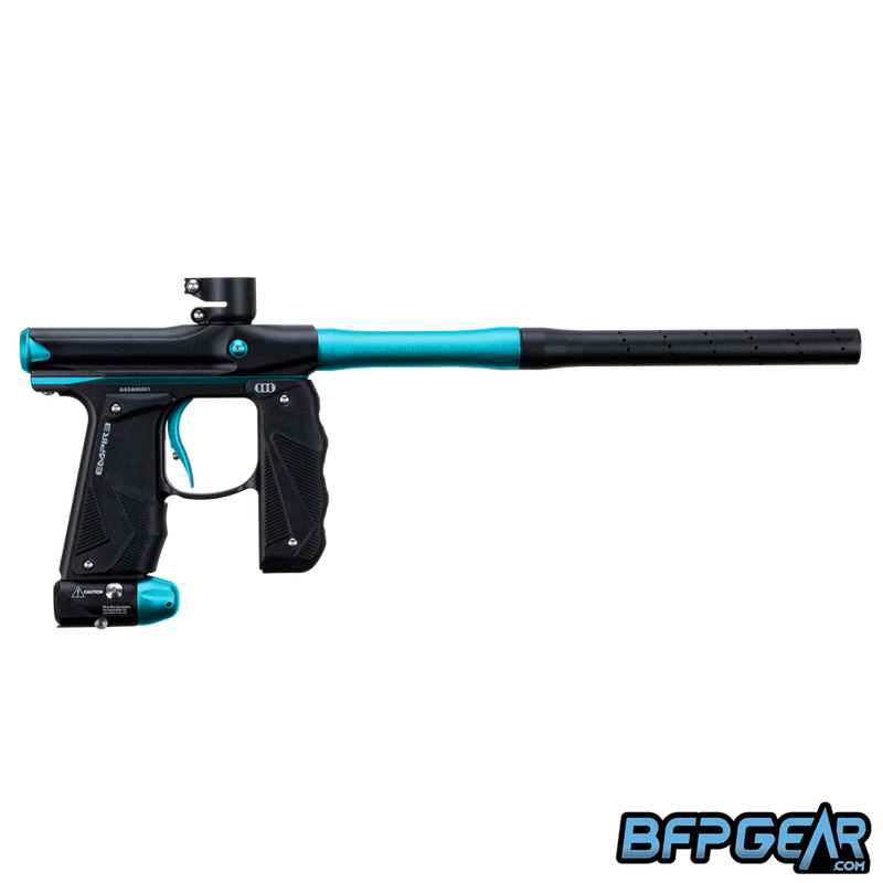 Empire Mini GS Paintball Gun - Dust Black / Aqua CS
