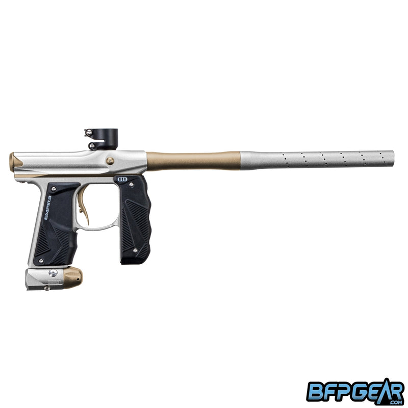 Empire Mini GS Paintball Gun - Dust Silver / Tan CS