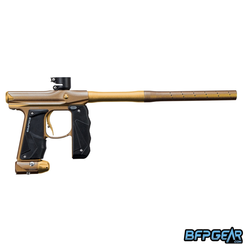 Empire Mini GS Paintball Gun - Dust Tan / Gold CS