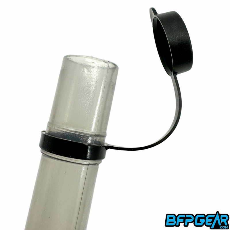 Empire 10 Round Paintball Tube w/ Cap Lid - Smoke