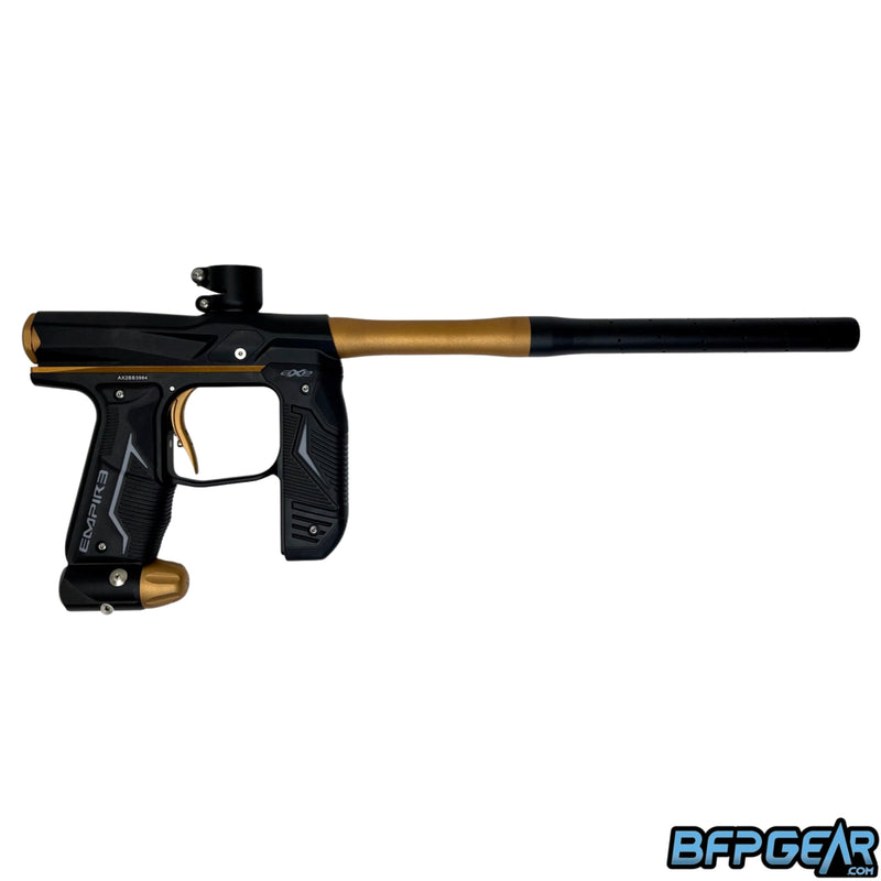 Empire Axe 2.0 Paintball Gun - Dust Black / Orange CS