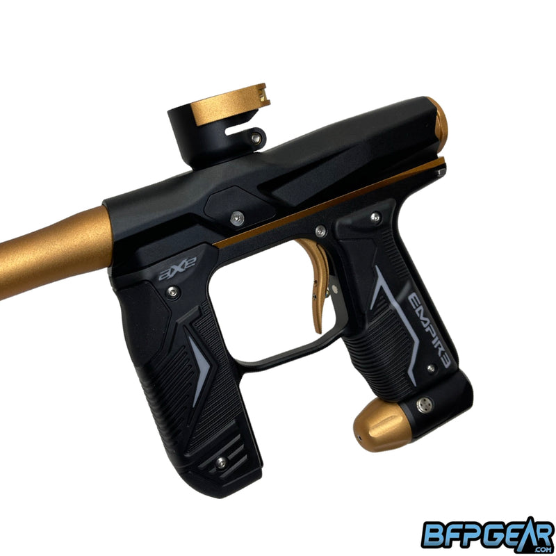 Empire Axe 2.0 Paintball Gun - Dust Black / Orange CS