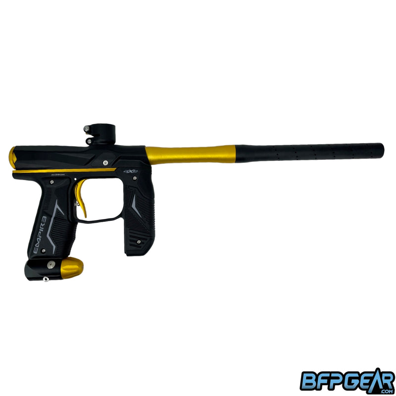 Empire Axe 2.0 Paintball Gun - Dust Black / Gold CS