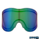 The Empire E'vent Lens in green mirror.