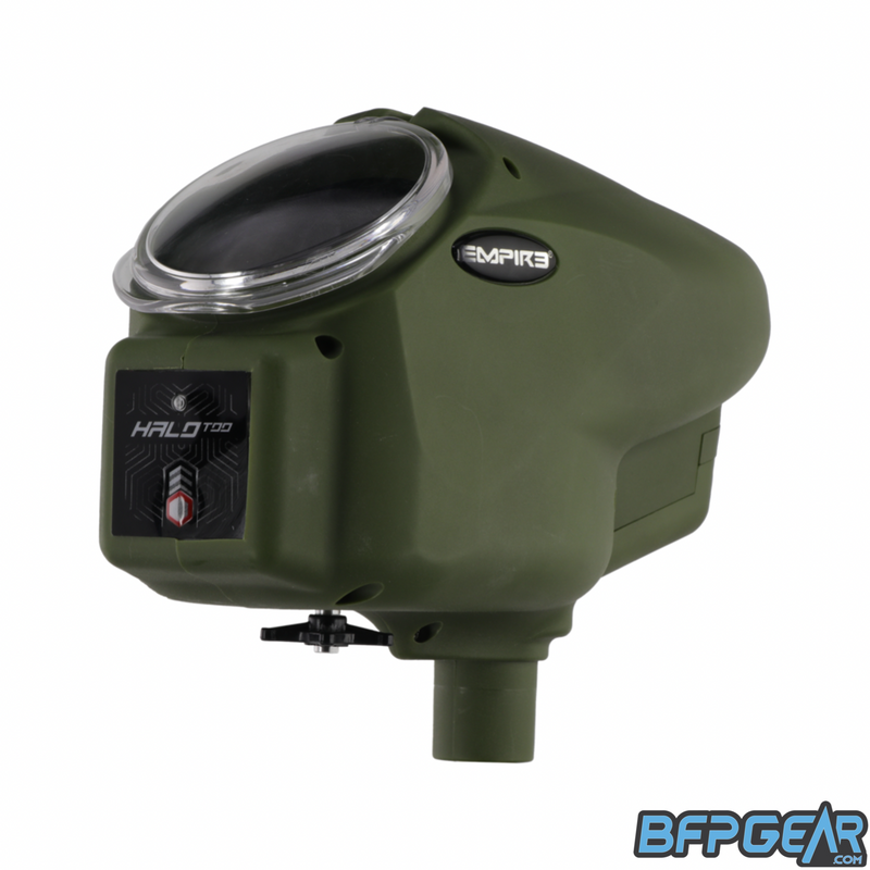 Empire F7 Halo Too Paintball Loader - Matte Olive