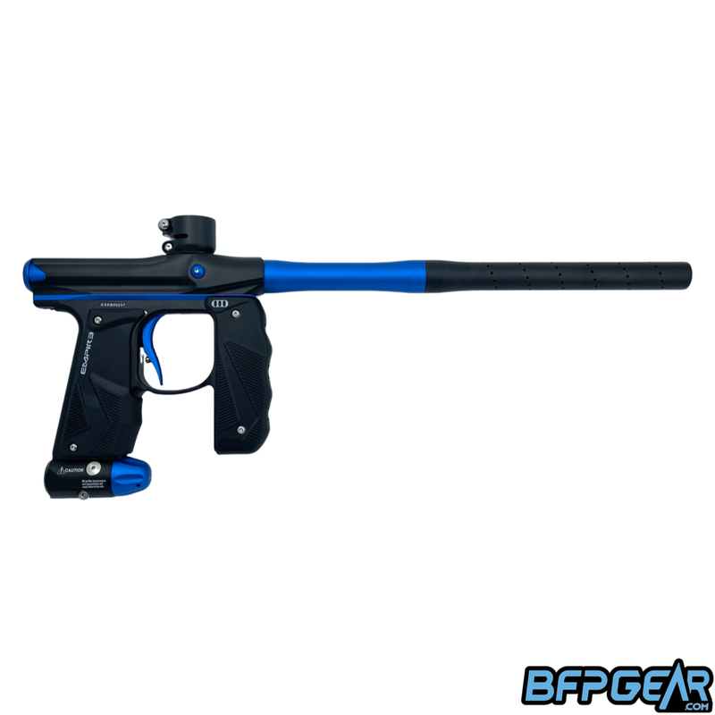 Empire Mini GS Paintball Gun - Dust Black / Dark Blue CS