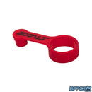 The Exalt fill nipple cover in red.