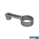 The Exalt fill nipple cover in silver.