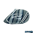 The Exalt Tank cover for 48ci air tanks in the charcoal swirl color way.