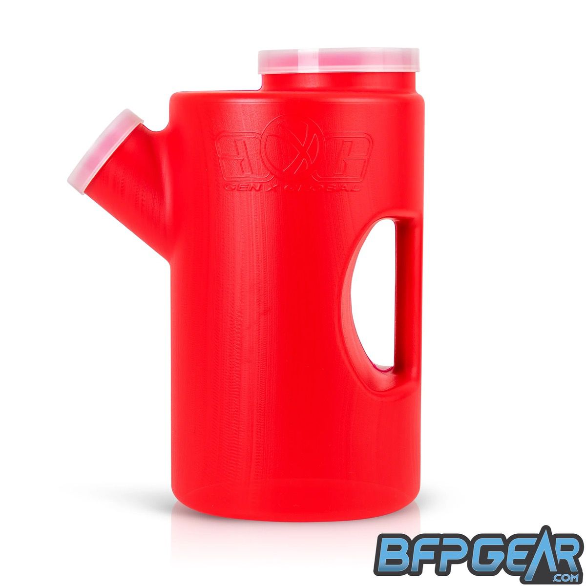 The GxG Paintball caddy in the red color.
