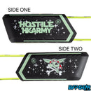 HK Army Ball Breaker series barrel condom or paintball barrel blocker with heavy duty silicone and reinforced elastic strap. Design is HSTL Wars Baby H