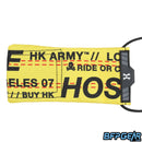 The HK Army barrel sleeve with the Hazzard Yellow design.