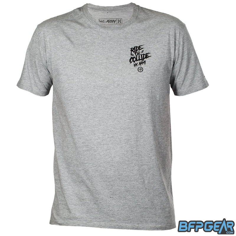 HK Army Ride T-Shirt - Heather Grey