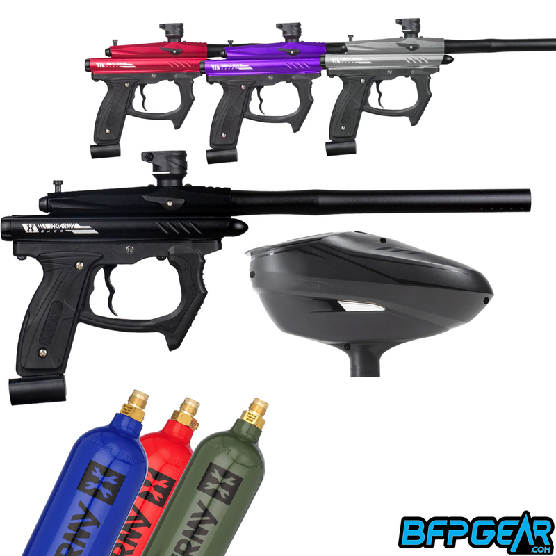 HK Army SABR Paintball Gun Beginner Combo