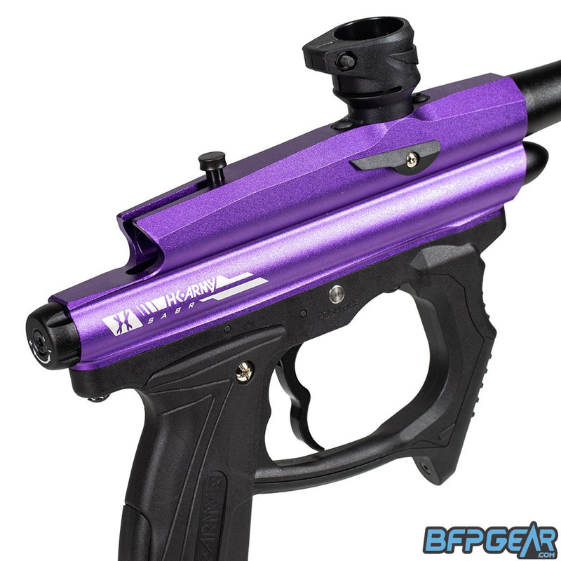 HK Army SABR Paintball Gun - Dust Purple / Black