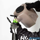 A photo of the HK Army Ball Hauler pouring paintballs into a pod.