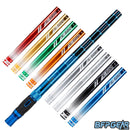 8 different color barrel inserts with the Nexus barrel. A hexagon pattern is etched throughout the barrel, giving it a high tech aesthetic. The inlay pattern is gloss blue, and the barrel fades from gloss blue to gloss black.