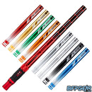 8 different color barrel inserts with the Nexus barrel. A hexagon pattern is etched throughout the barrel, giving it a high tech aesthetic. The inlay pattern is gloss red, and the barrel fades from gloss red to gloss black.